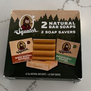 New Dr. Squatch Natural Bar Soaps with Soap Savers